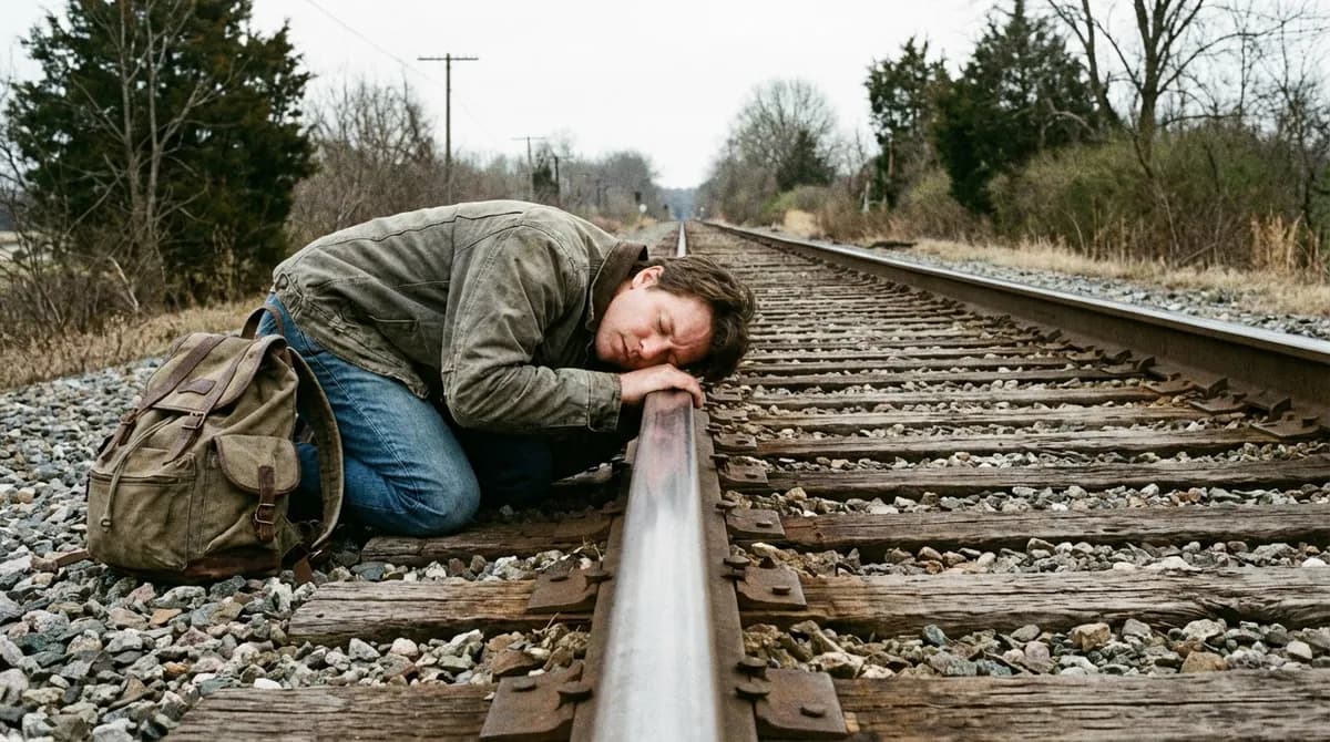 소리는 철도 레일 같은 고체를 통해서도 전달된다